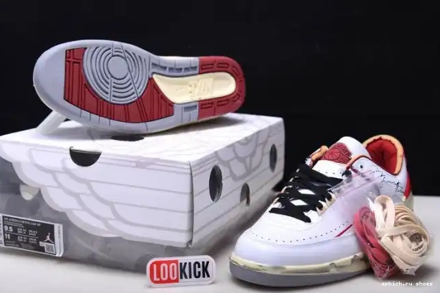 Cheap Red Low 2 Off-White Jordan SP Retro White DJ4375-106 0507